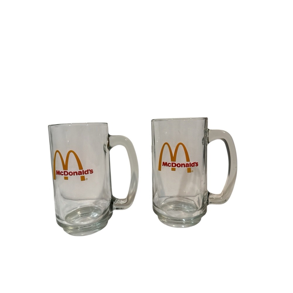 McDonald's classic yellow "Golden Arches" logo with red "McDonald's Mugs Lot 2